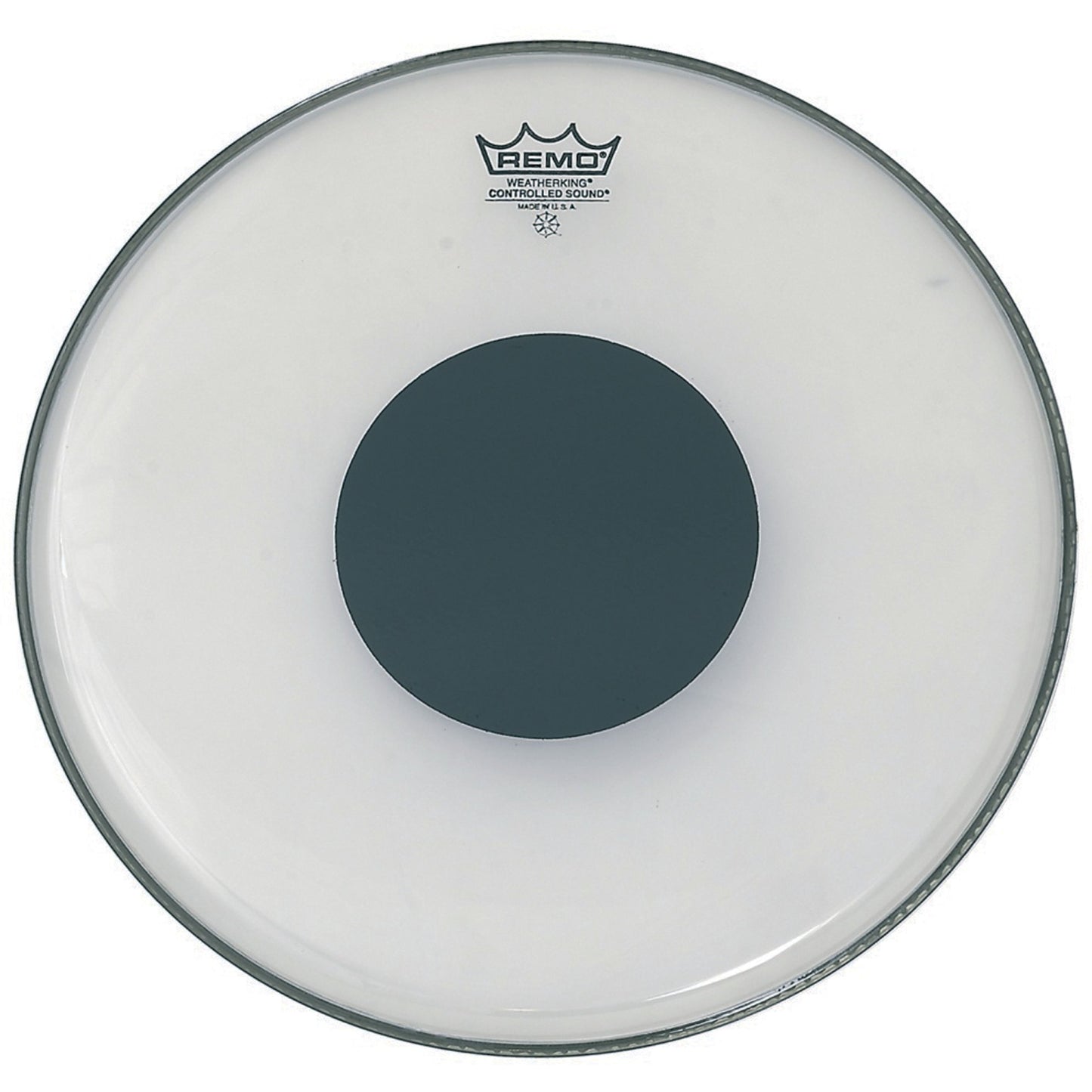 Remo Controlled Sound Clear Drum Head with Black Dot - 12 Inch