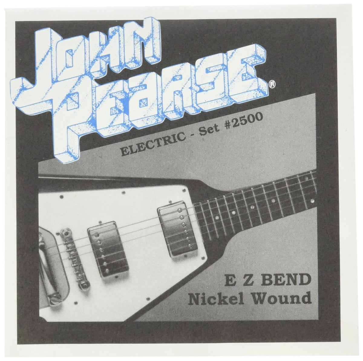 John Pearse Strings 2500 EZ Bend Electric Guitar Strings