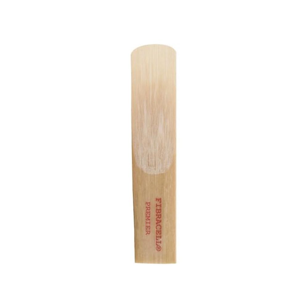 Fibracell FCBSP25 Premier Series Synthetic Reed for Baritone Saxophone, 2.5 Strength, Neutral
