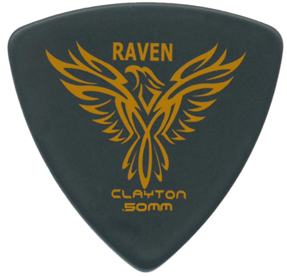 Clayton Picks Black Raven BRT50/12 Guitar Picks