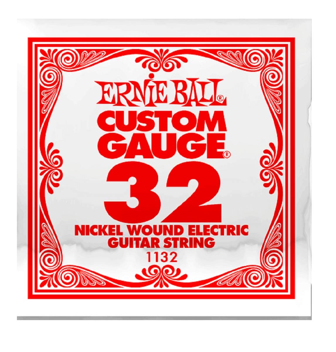 Ernie Ball: 1132 Custom Gauge .032 Nickel Wound Electric Guitar String