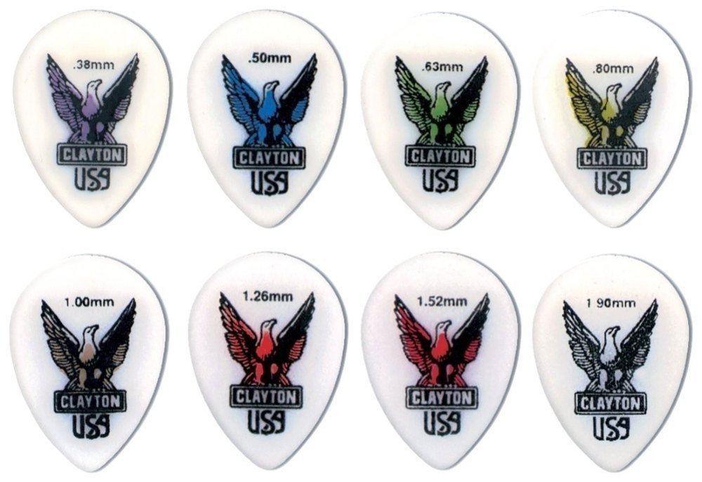 Clayton Pick Acetal Polymer 0,38 mm 12 pieces