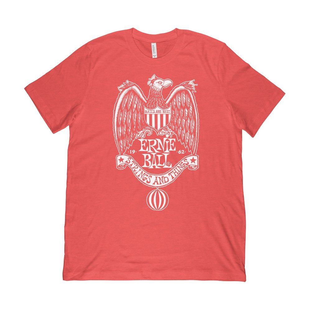 Ernie Ball 1962 Strings & Things T-Shirt, Red, SM