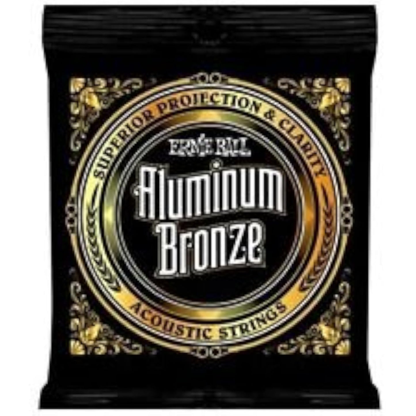 Ernie Ball 2568 Aluminum Bronze Light Acoustic Guitar String Set - 2 Pack