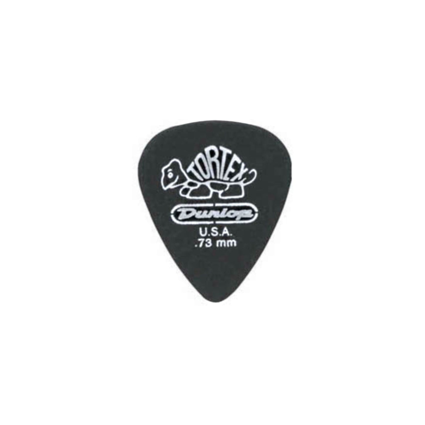 JIM DUNLOP 488R.73 Tortex Pitch Black, .73mm, 72/Bag