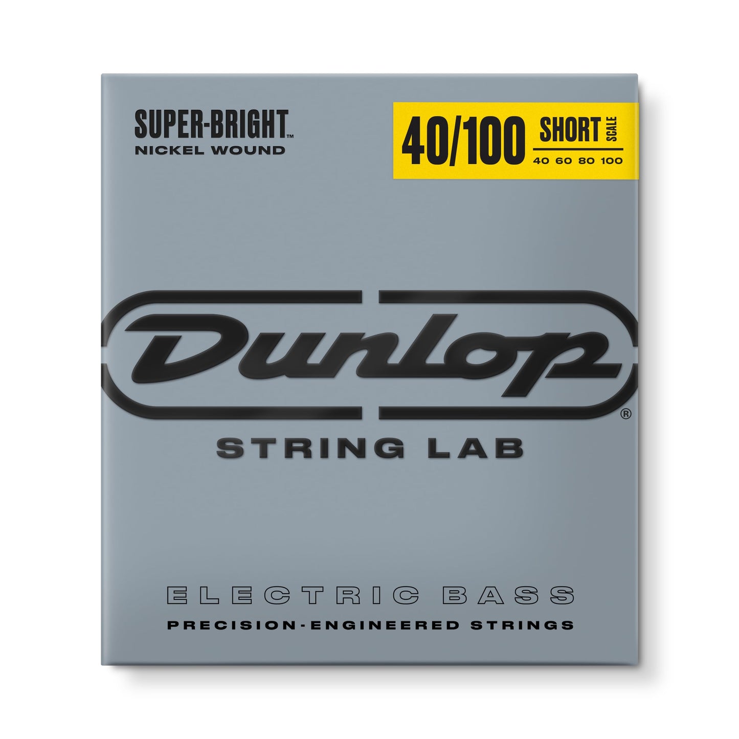Jim Dunlop Super Bright Nickel Wound Short Scale Bass Strings 40-100