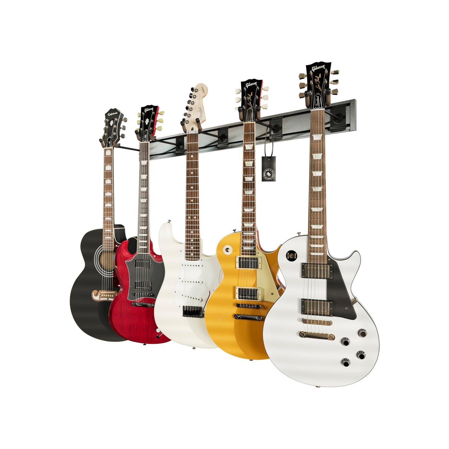 STRING 5 INSTRUMENT HANGER SYSTEM SILVER SLATWALL