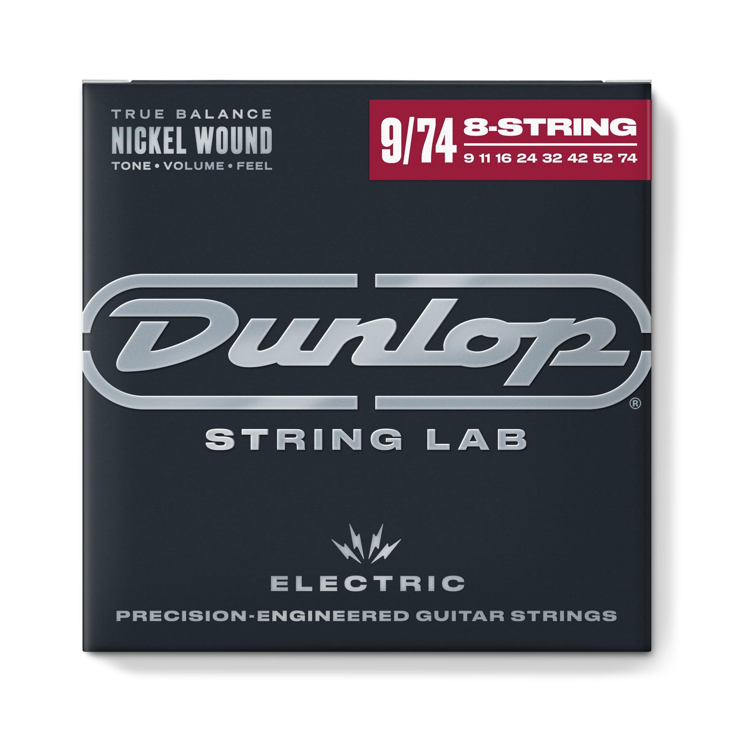 JIM DUNLOP DEN0974 Performance+ Electric Guitar 09-74 | 8-String (DEN09748)