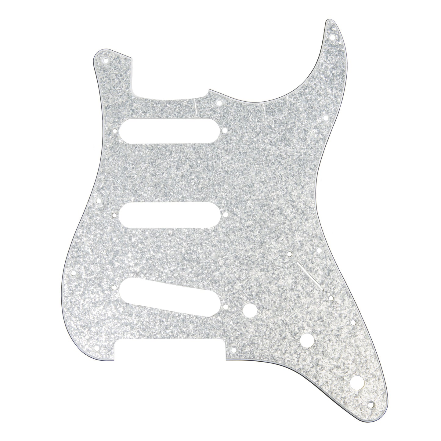 D’Andrea Strat Pickguards for Electric Guitar, Silver Sparkle