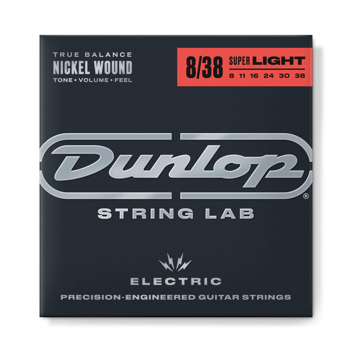Nickel Wound Electric Guitar Strings 08-38