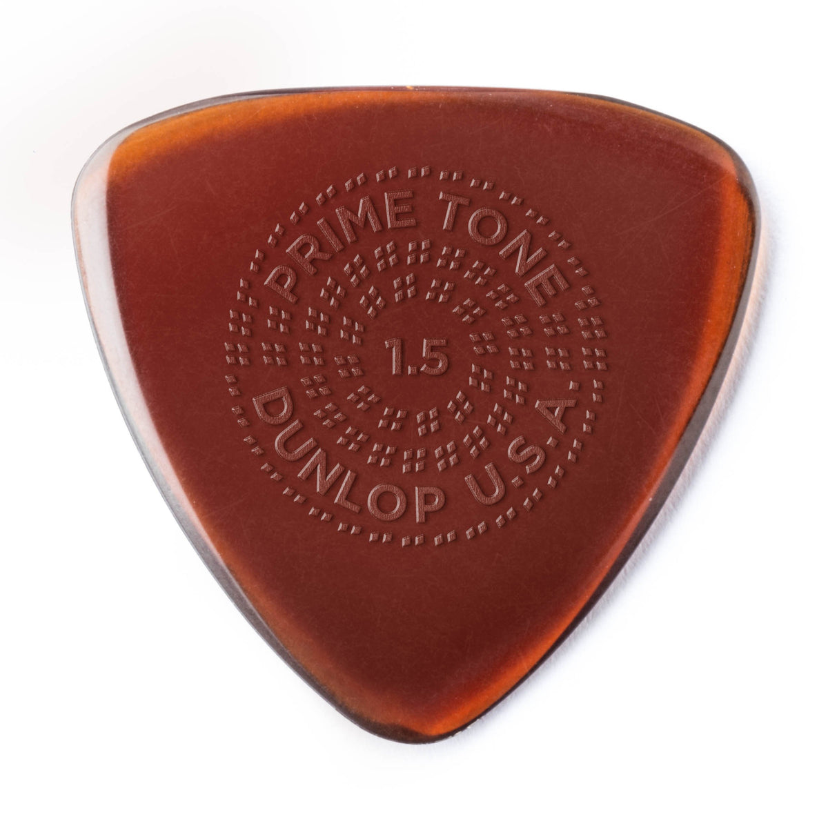 Jim Dunlop Primetone® Small Triangle Grip Pick 1.5MM - 12 Pack