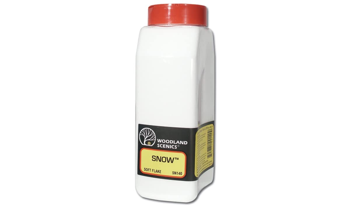 Soft Flake Snow Shaker, 57.7 in3