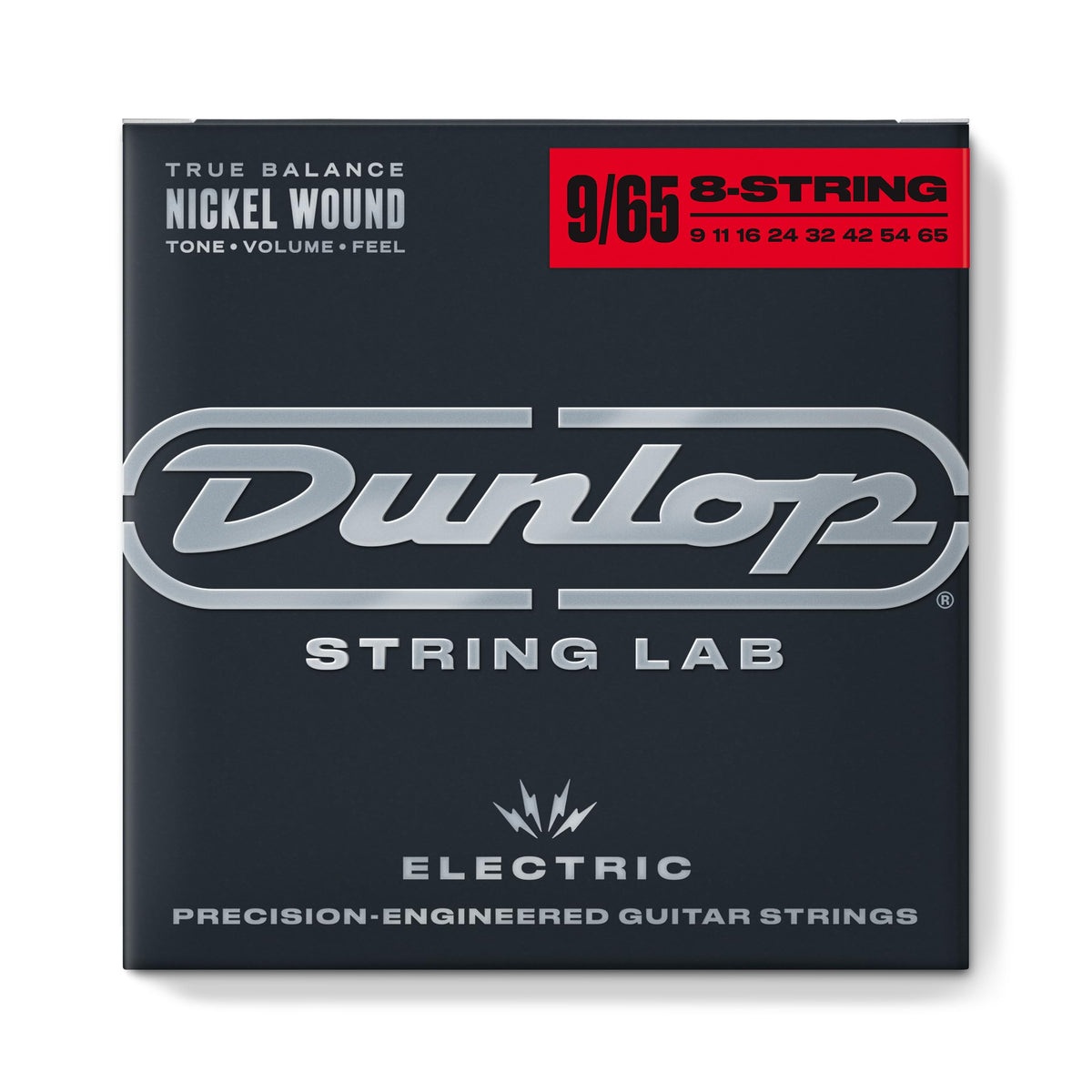 Nickel Wound Electric Guitar Strings 09-65 | 8-String