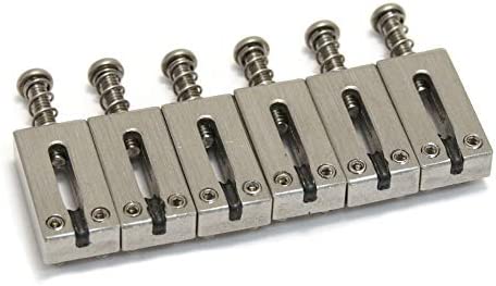 Graph Tech String Saver Classics Strat & Tele 2-1/16" Spacing Brushed Steel