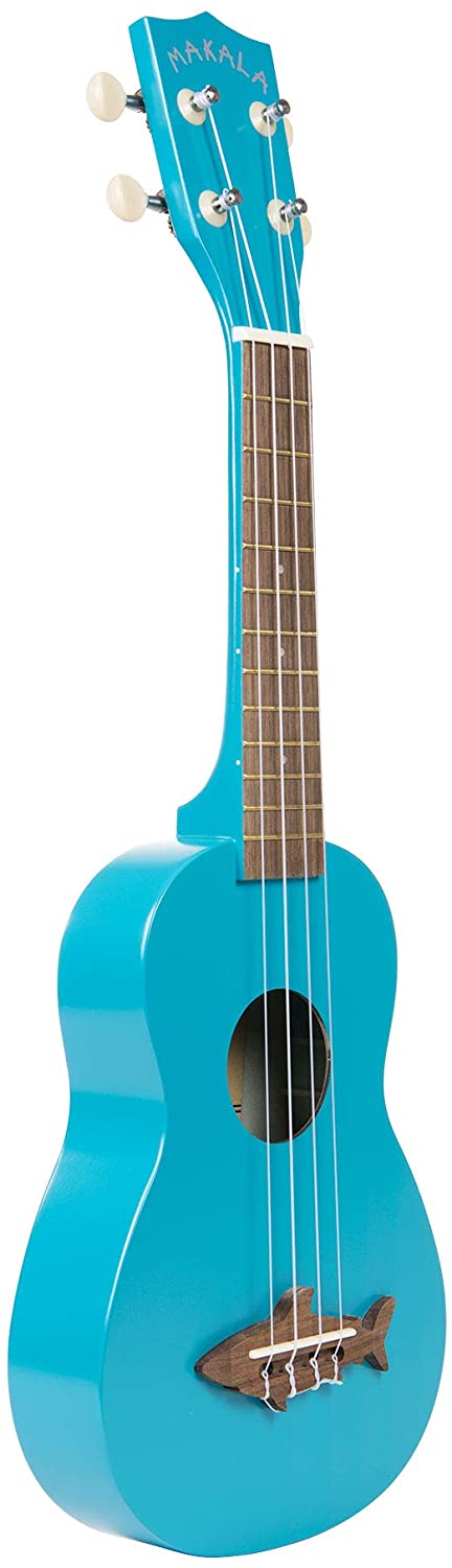 Mako Blue Shark Soprano Ukulele by Kala