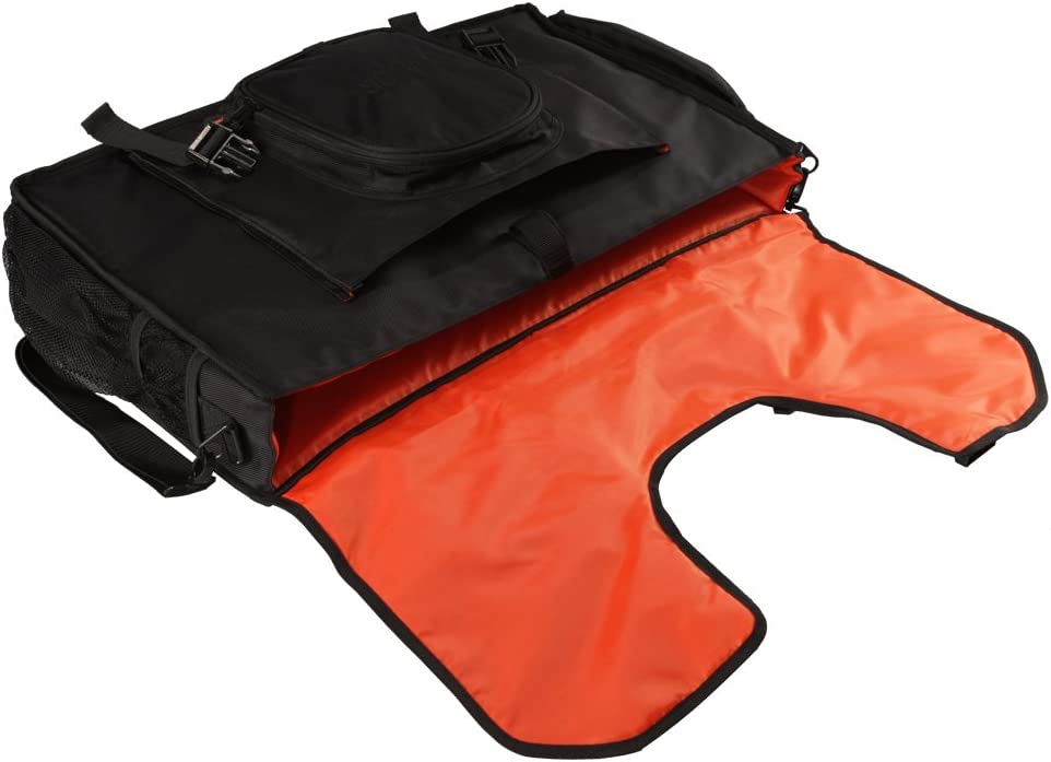 Gator Cases Club Series DJ Controller Messenger Bag with Bright Orange Interior; Fits Large Controllers - 25" (G-CLUB CONTROL 25)