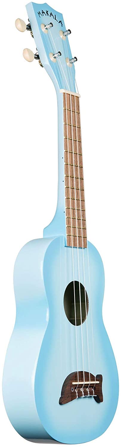 Makala MK-SD/LBL Light Blue Burst Dolphin Bridge Soprano Ukulele