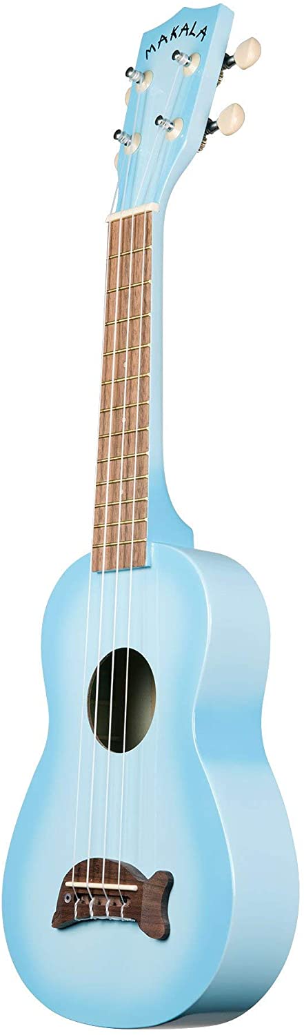 Makala MK-SD/LBL Light Blue Burst Dolphin Bridge Soprano Ukulele