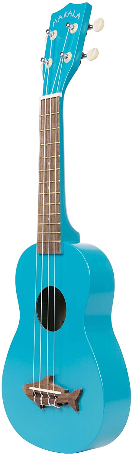 Mako Blue Shark Soprano Ukulele by Kala
