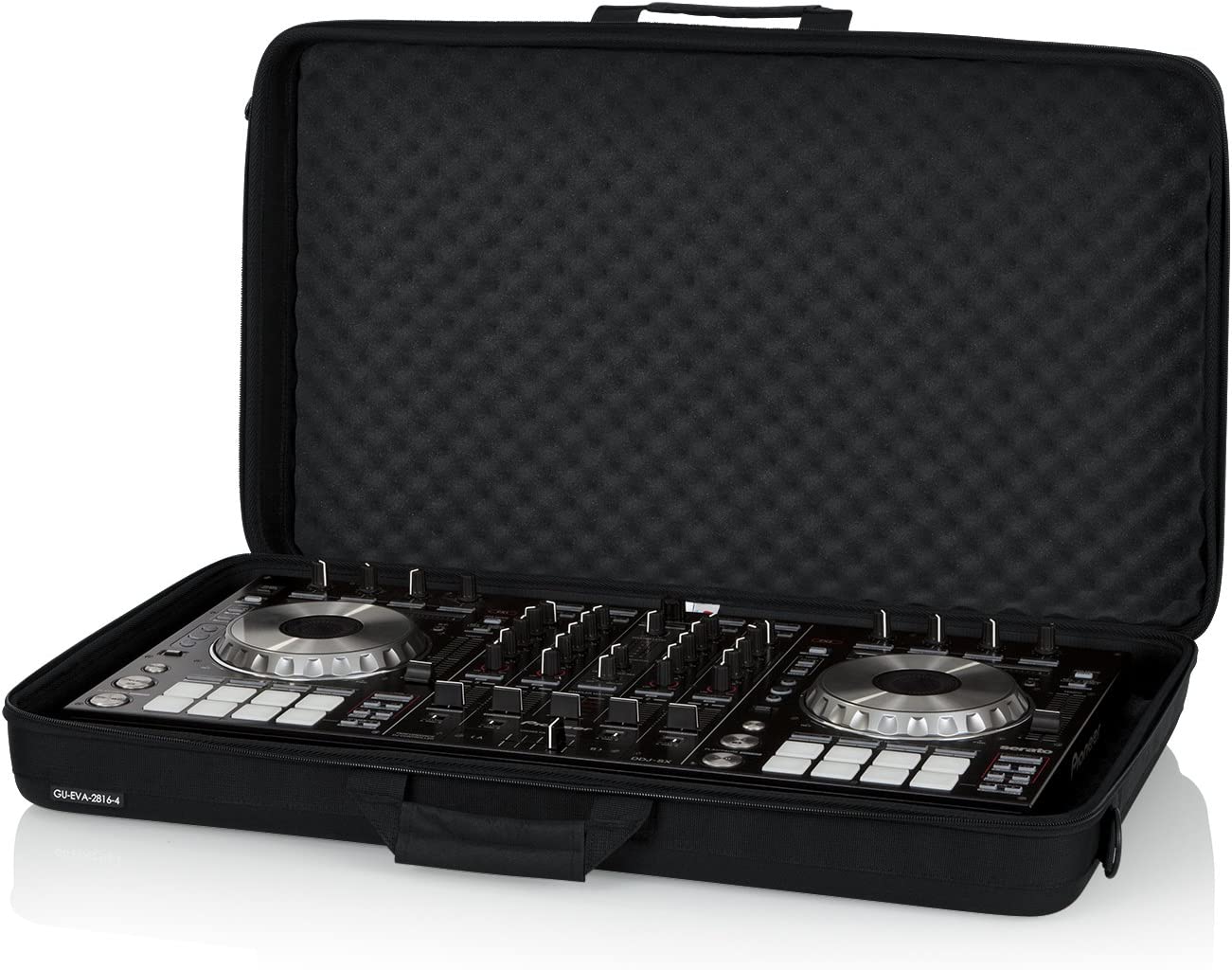 Gator Cases Lightweight Molded EVA Storage Case; Fits Pioneer DDJ-SX/SX2/RX and Gear up to 28"x16"x4" (GU-EVA-2816-4)