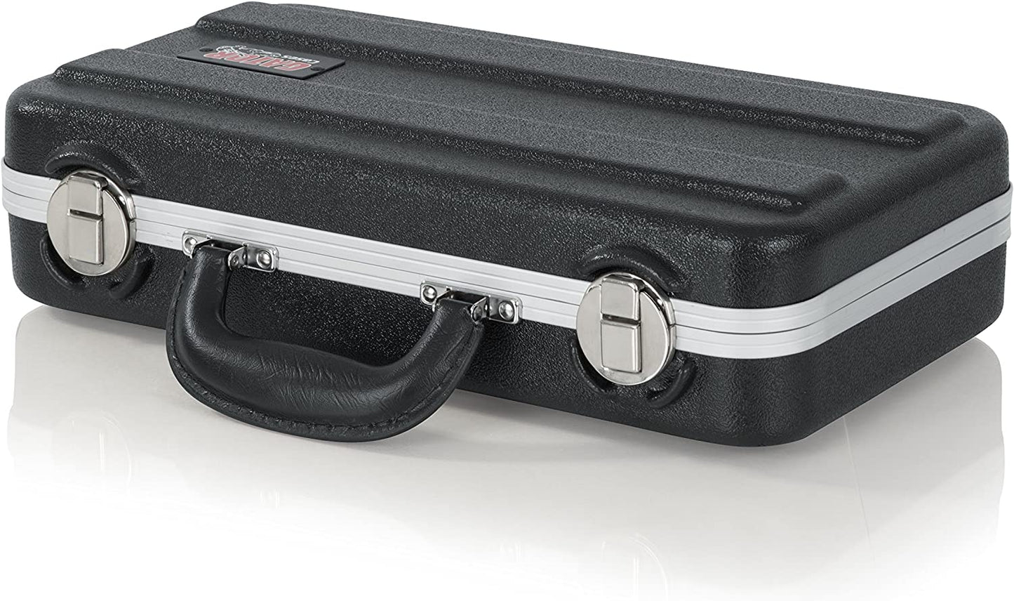 Gator Cases Microphone Hard Case with Foam Drops for Up to (4) Wired Microphones (GM-6-PE)