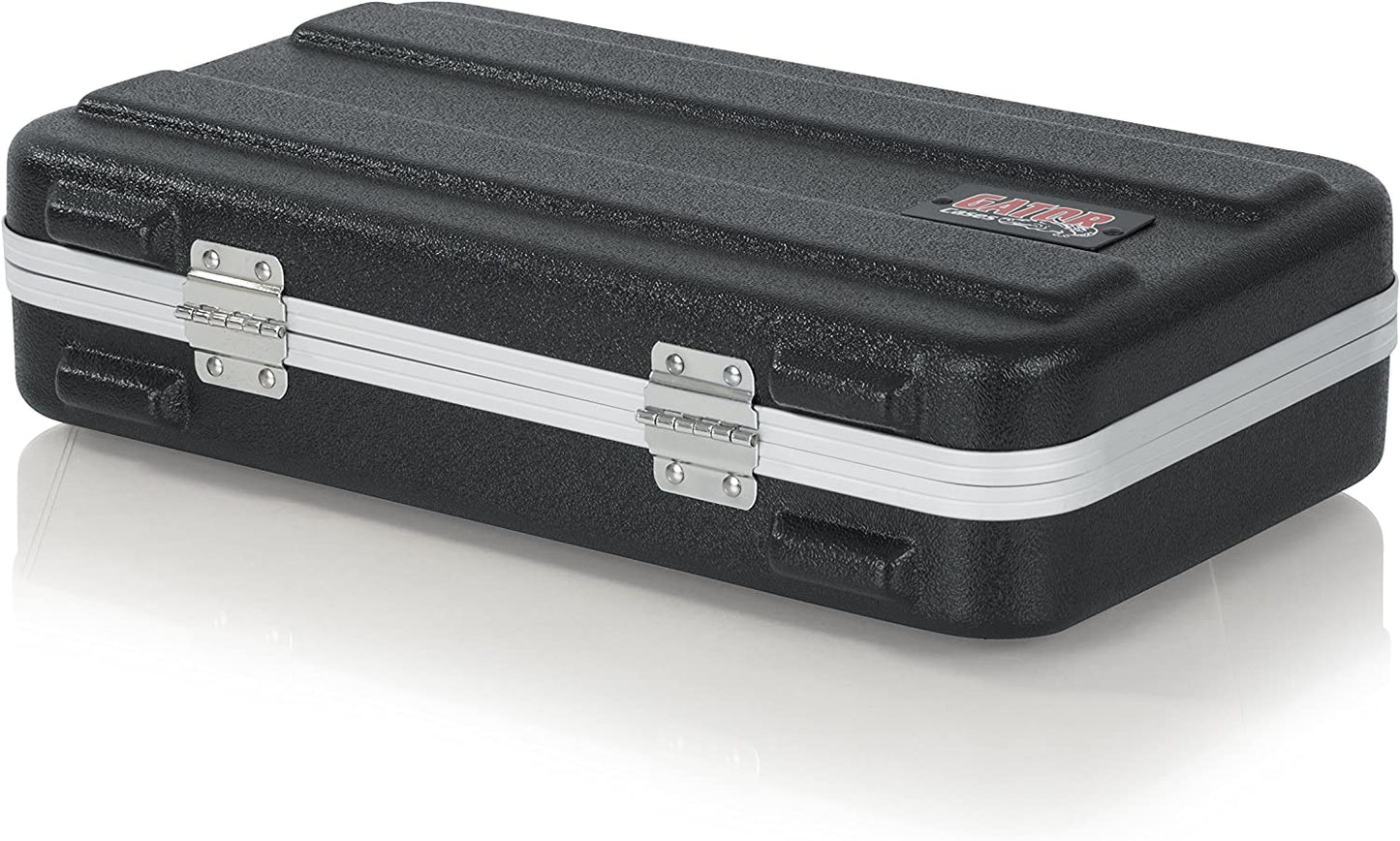 Gator Cases Microphone Hard Case with Foam Drops for Up to (4) Wired Microphones (GM-6-PE)