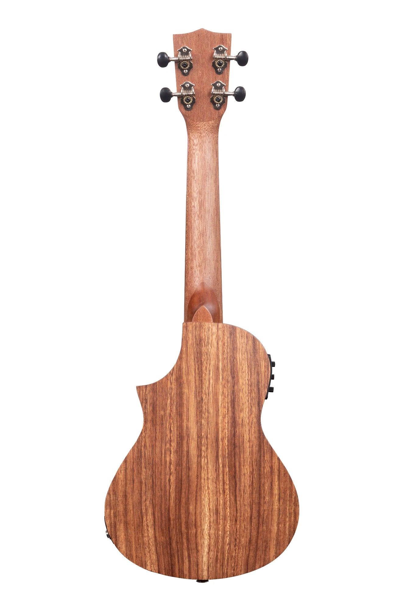 Teak Tri-Top Concert Ukulele w/ Cutaway & EQ