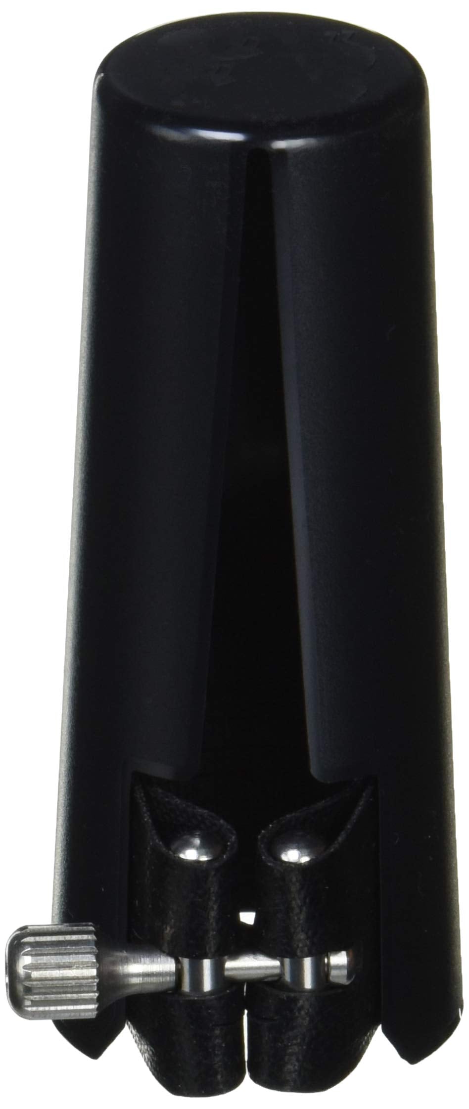 Rovner Ligature & Plastic Cap for Contra Bass Clarinet - Dark Ligature for Hard Rubber Mouthpiece (4RL)