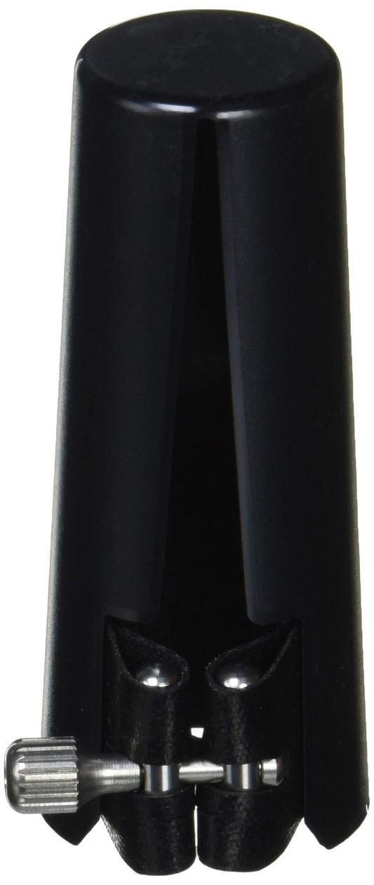 Rovner Ligature & Plastic Cap for Contra Bass Clarinet - Dark Ligature for Hard Rubber Mouthpiece (4RL)