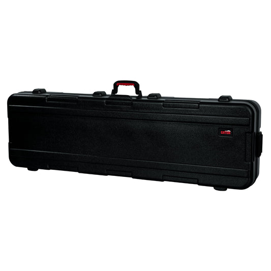 Gator Cases Molded Flight Case for Slim 88-Note Keyboards with TSA Approved Locking Latches and Recessed Wheels, (GTSA-KEY88SL)