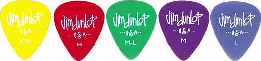 Dunlop Gels Guitar Picks Blue Light Player Pack (12)