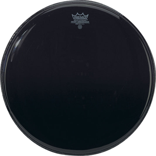 Remo ES1020-00 20-Inch Ebony Ambassador Bass Drum Head