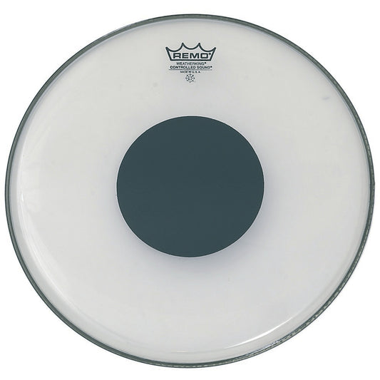 Remo Controlled Sound Clear Drum Head with Black Dot - 12 Inch