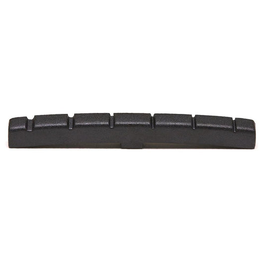 Model 5000-L0 Nut Slotted Flat or Curved Bottom R9.5 L42.85mm Lefty - Black TUSQ XL