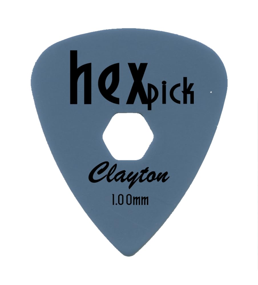 CLAYTON Guitar Picks (HX100/12), 1.00mm