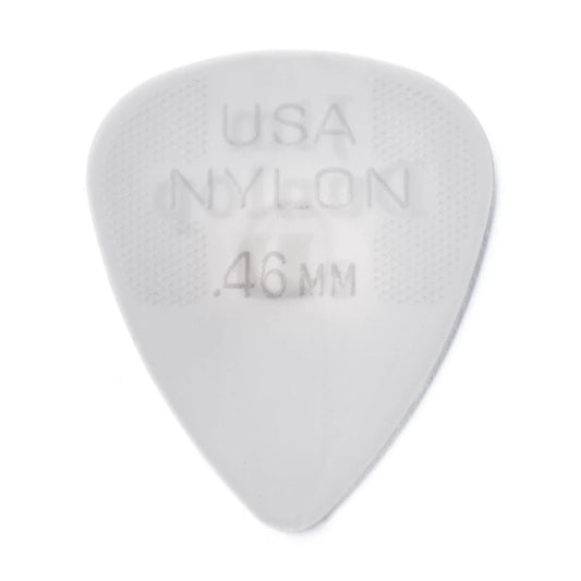 Dunlop 44P46 .46mm Nylon Standard Guitar Picks, 12-Pack