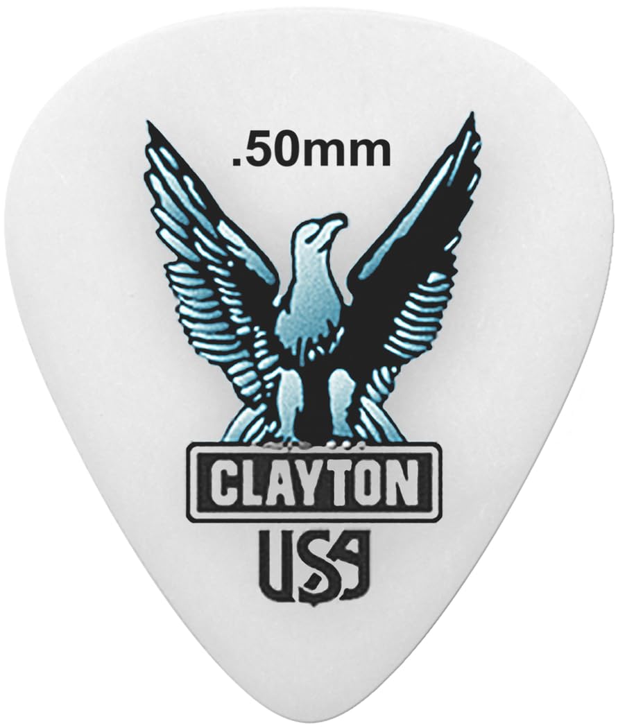 Clayton Picks Guitar Picks (S50)