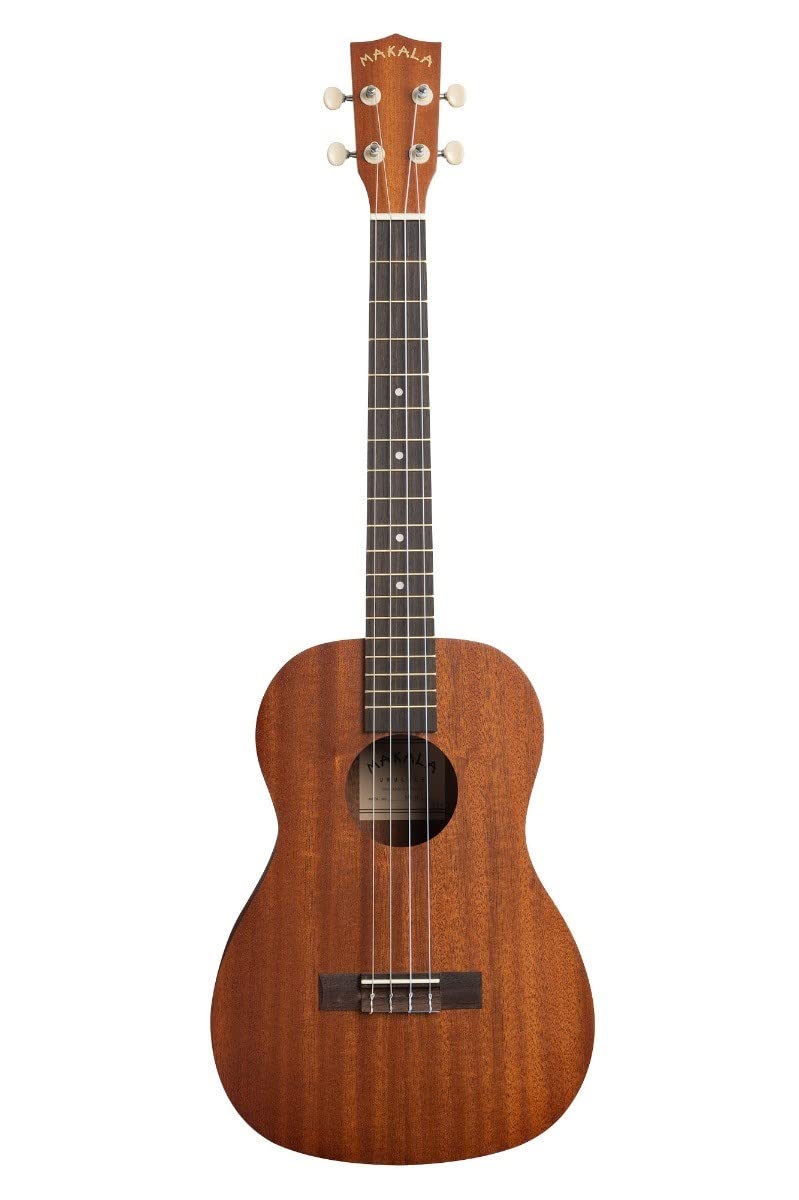 Kala Makala Classic 30 Inch Ukulele - Entry Level with Vintage Look, 18 Nickel Frets, and Excellent Sound for Beginners, Classrooms - Baritone