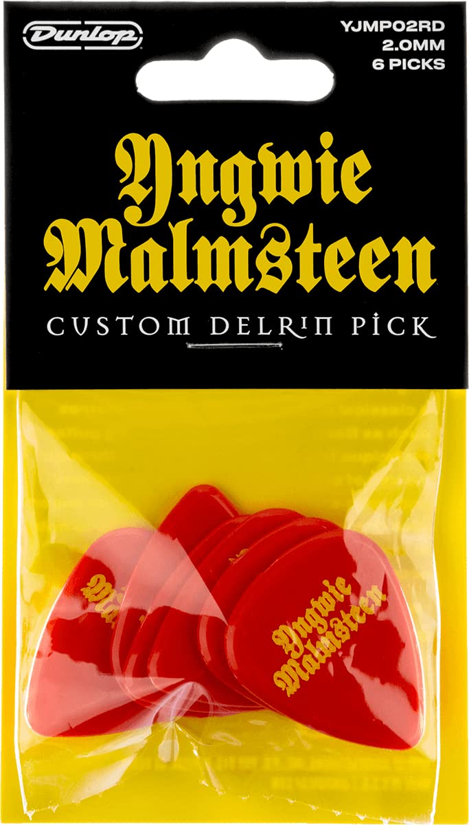 Yngwie Malmsteen Custom Delrin Pick 2.0MM - 6 Pack