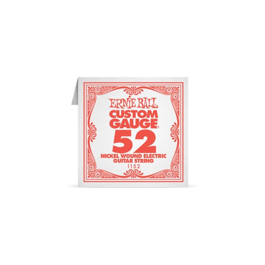 Ernie Ball Guitar Strings (EB 1152 .052 Nickel Wound Single)