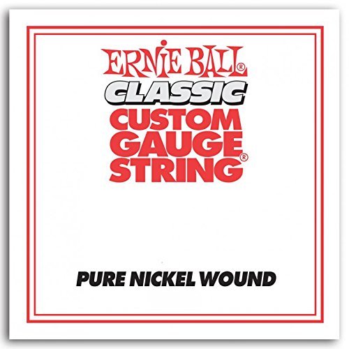 Ernie Ball 1250 .050 Classic Pure Nickel Wound Electric Guitar String – Single String