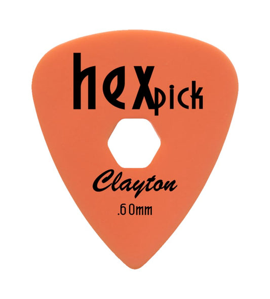 Clayton Picks HX60/12 HexPicks Guitar Picks