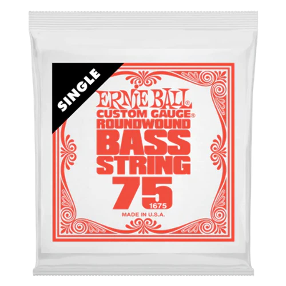 Ernie Ball 1675 (.075) Single Bass Guitar String