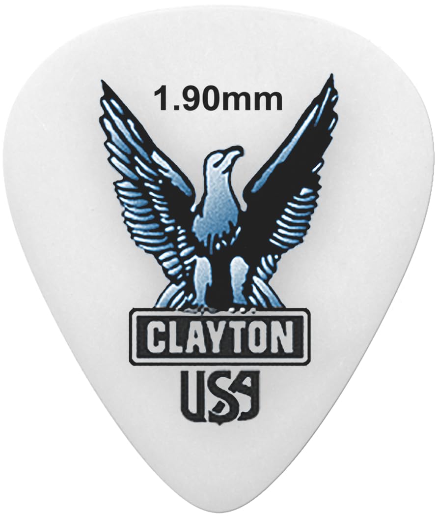Clayton Picks Guitar Picks (S190/12)