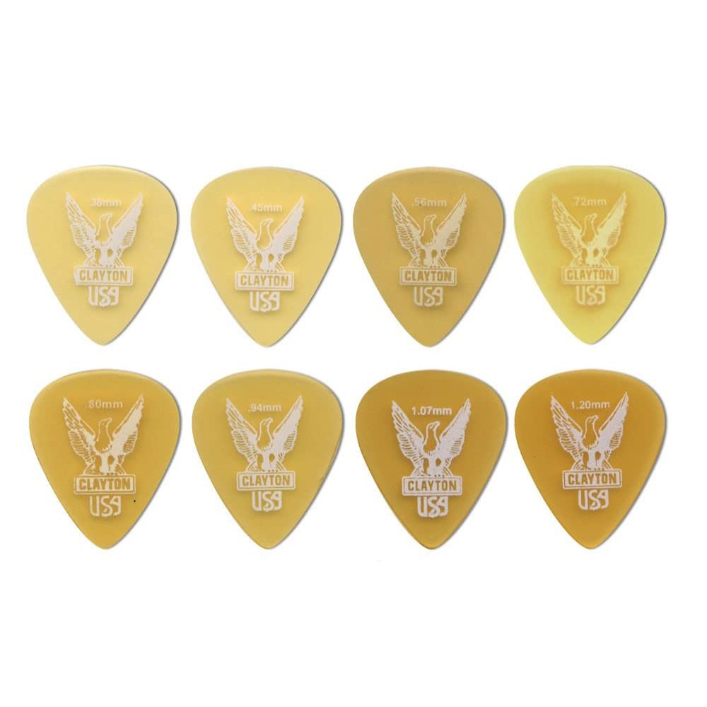 Clayton Ultem Standard Guitar Picks .72 mm 1 Dozen