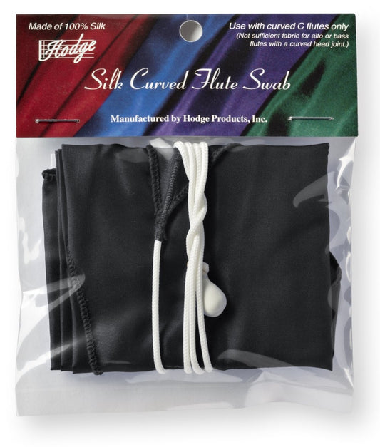 Hodge Silk Curved C-Flute Swab - Black