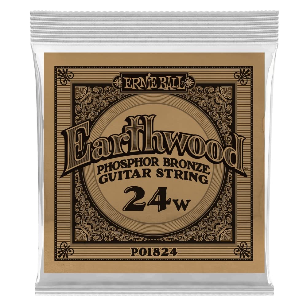Ernie Ball .024 Slinky Acoustic Phosphor Bronze Single String
