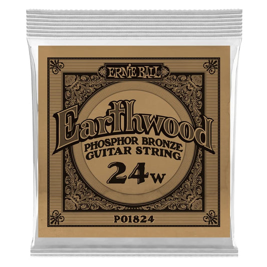 Ernie Ball .024 Slinky Acoustic Phosphor Bronze Single String