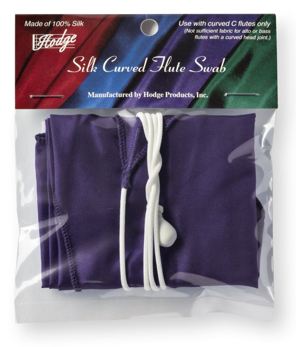 Hodge Silk Curved C-Flute Swab - Purple