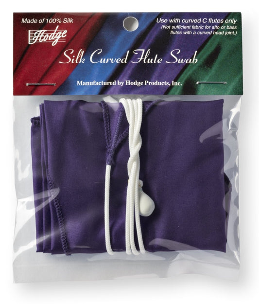 Hodge Silk Curved C-Flute Swab - Purple